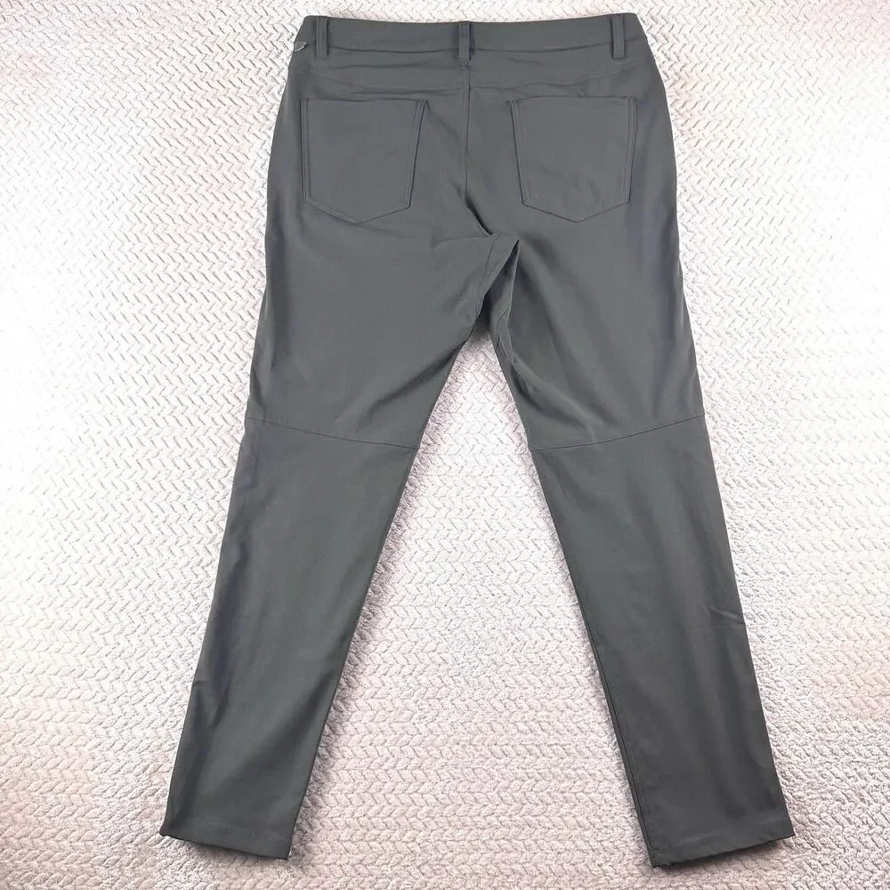 Lululemon ABC Classic Warpstreme Pants - Men's Size‎ 34- Green